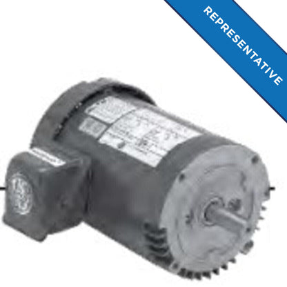 U.S. Motors T2P1AH General Purpose Three Phase TEFC Rigid Motor - T2P1AH