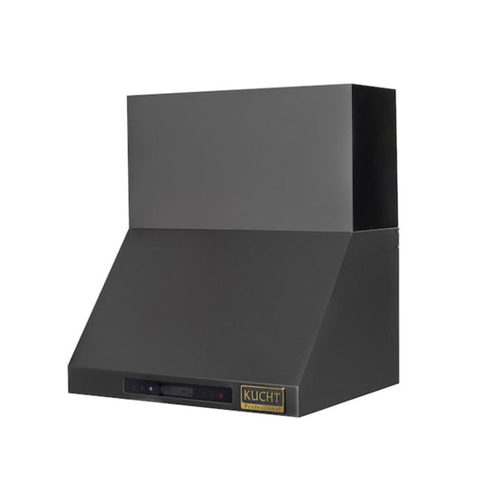 Kucht Professional 36" Wall Mount Range Hood 900 CFM in Titanium Stainless Steel - KRH363A-C