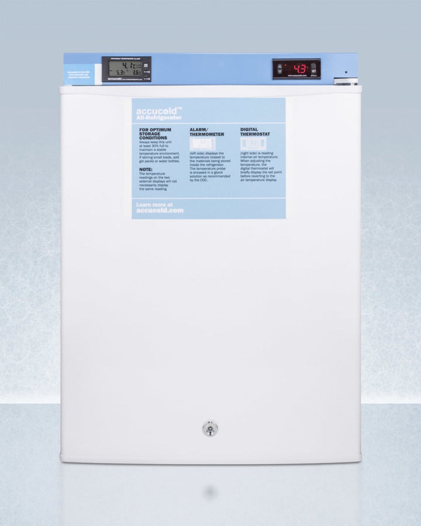 Accucold - Compact All-refrigerator - FF28LWHMED2
