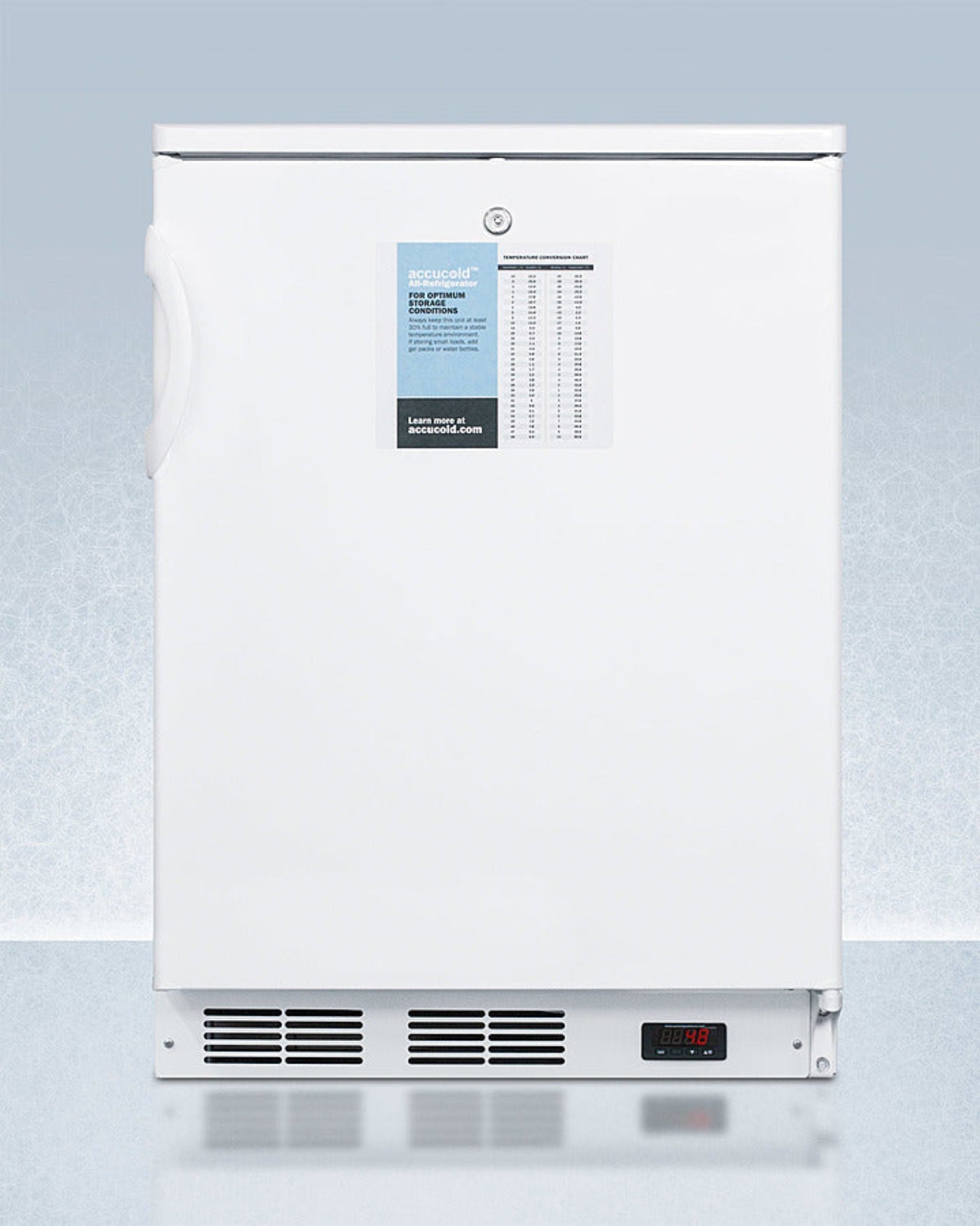 Accucold - 24" Wide All-Refrigerator, ADA Compliant - FF6LWPROADA